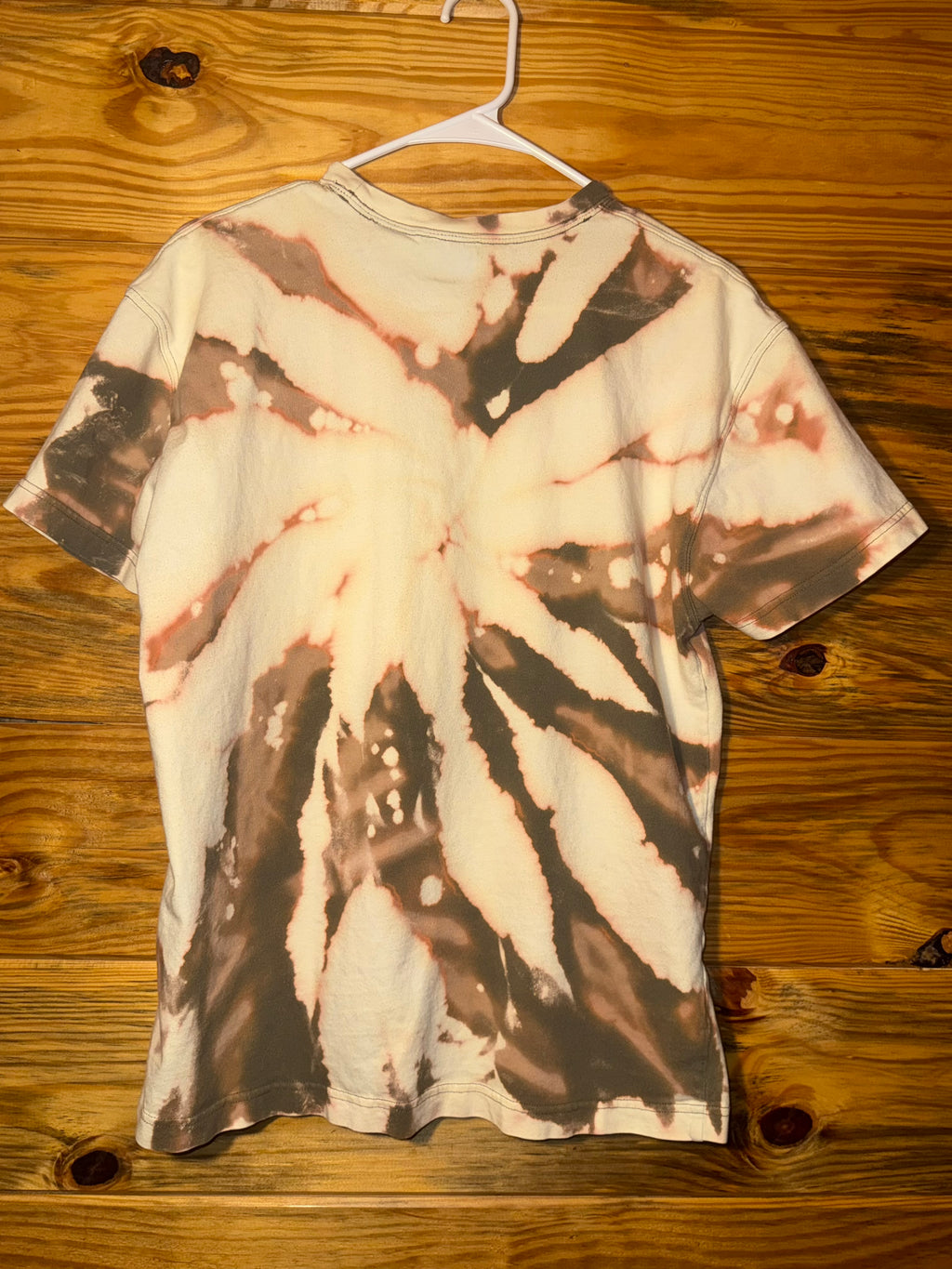 Vtg Old College Inn Bleach Dyed Blank T-Shirt S/M