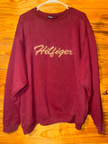 Vtg Tommy Hilfiger ‘Hilfiger’ Sweatshirt XL