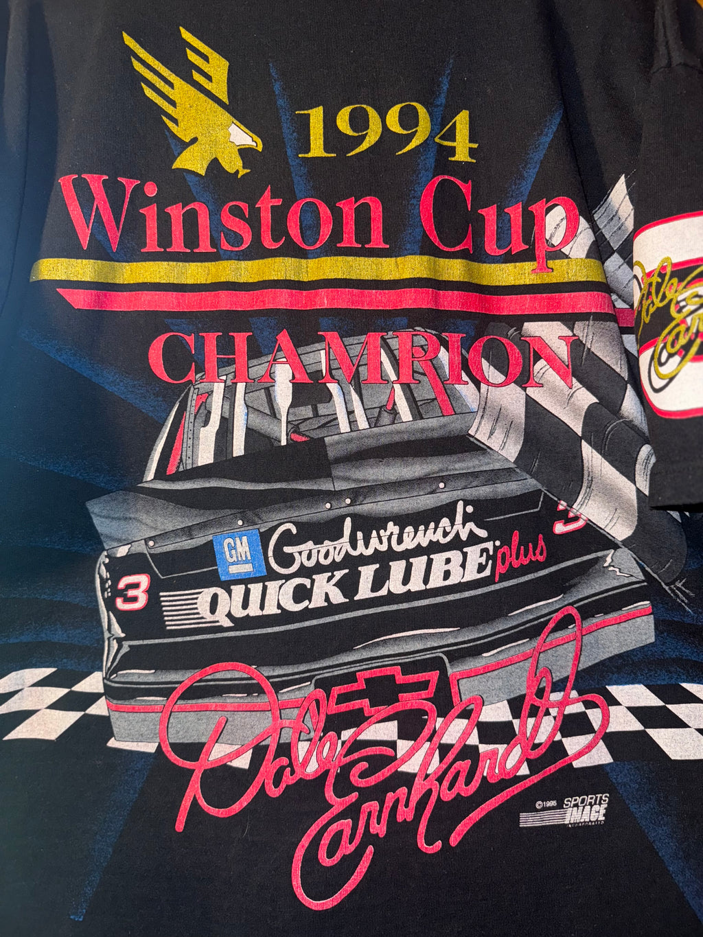 ‘94 Dale Earnhardt Sr 7 Time Winston Cup Champion tee XL