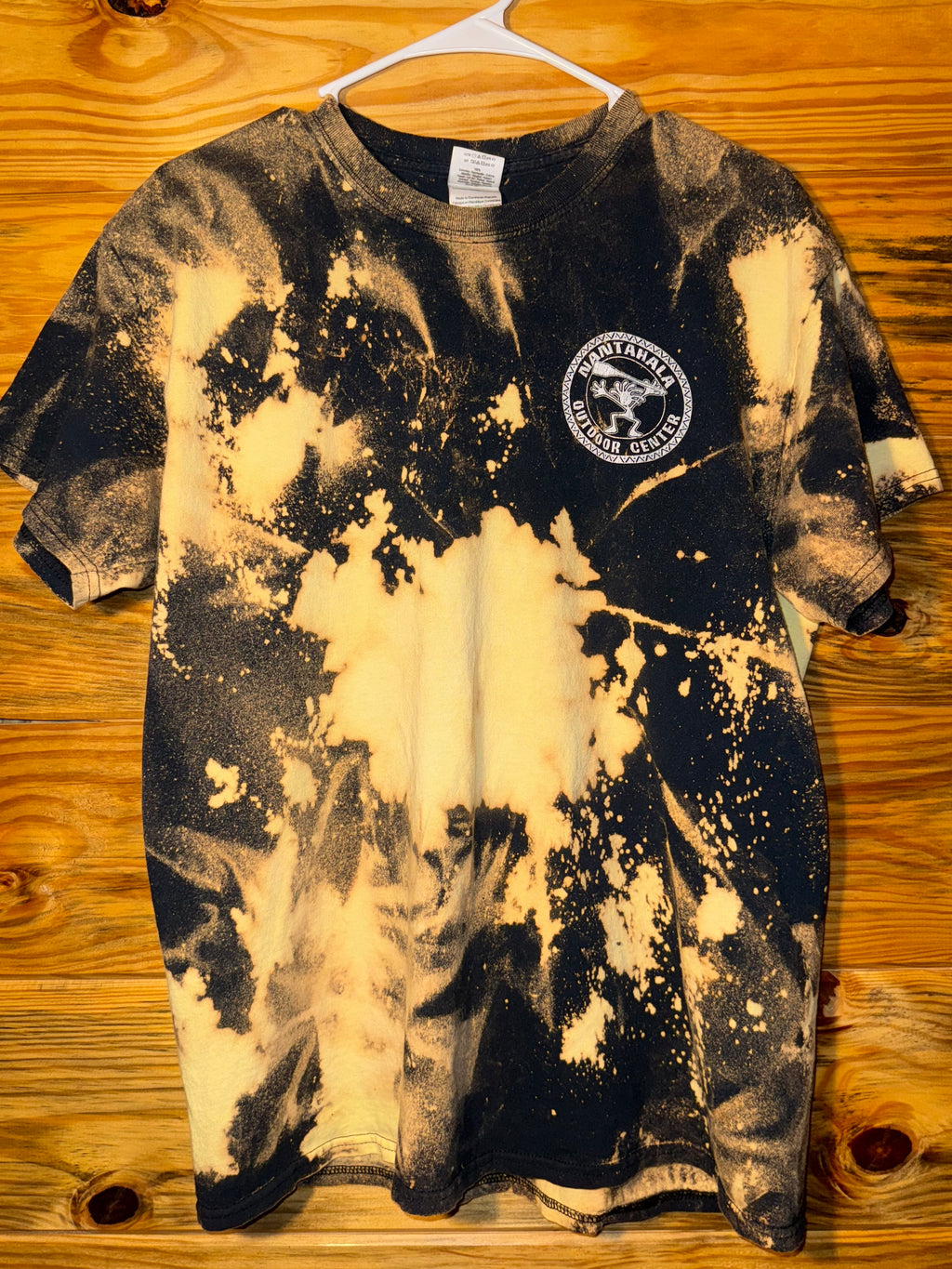 Modern Bleach Dyed Nantahala Outdoor Center T-Shirt M