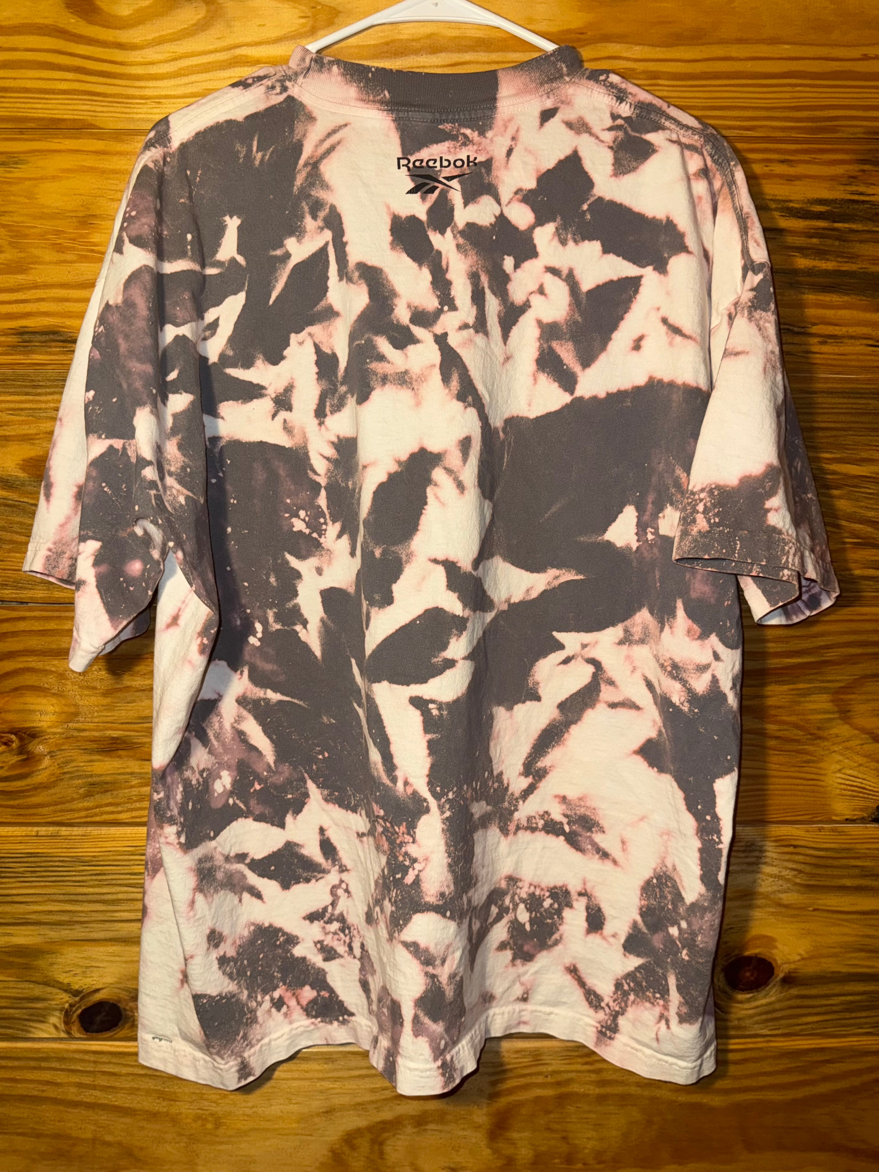 2014 Bleach Dyed Reebok Allen Iverson T-Shirt