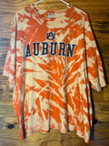 Modern Bleach Dyed Auburn University T-Shirt XL