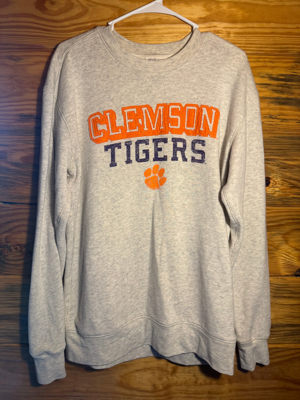 Vtg Champion Clemson Tigers Sweatshirt M/L