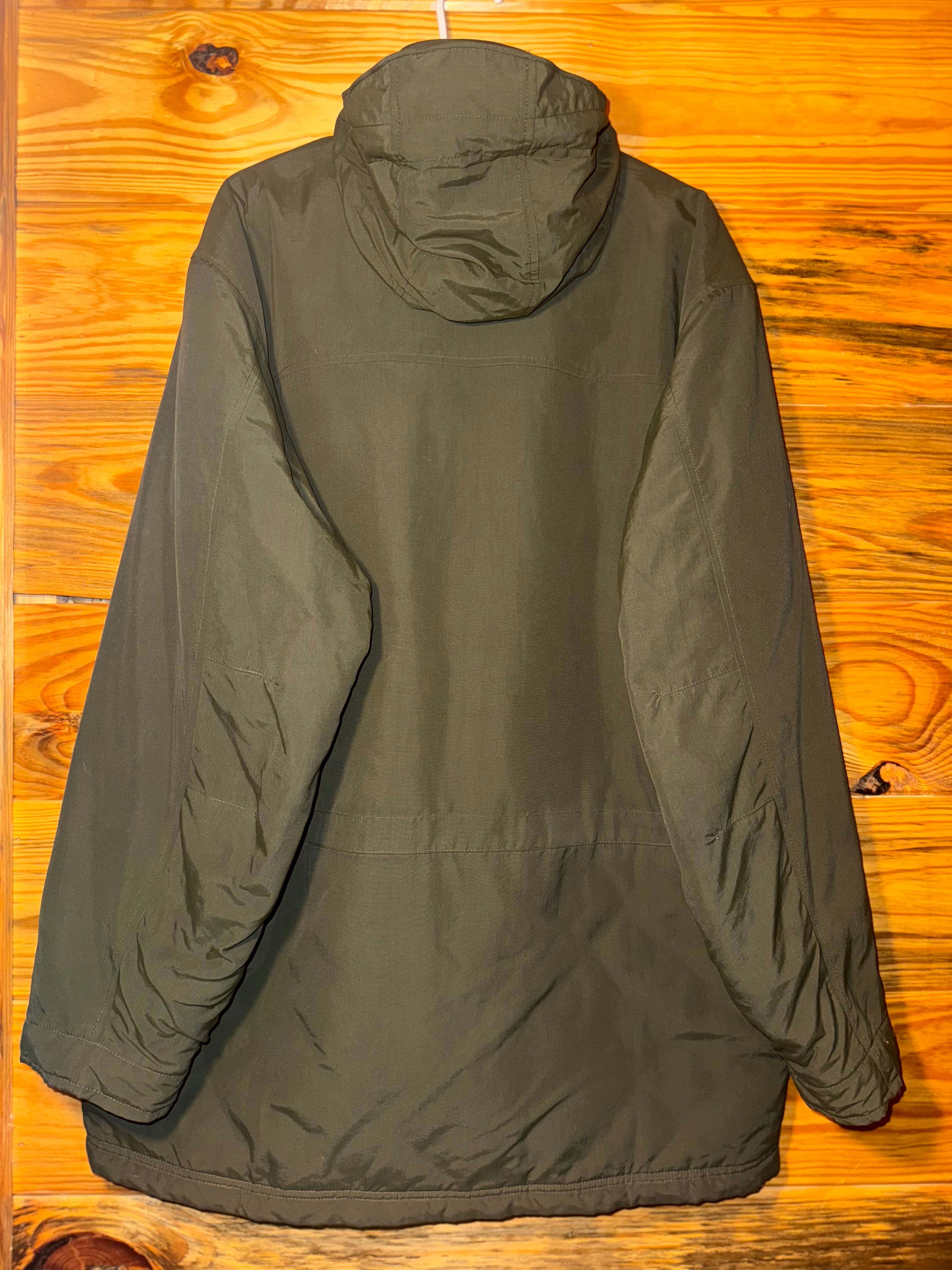 Y2K LL Bean Stowaway Hood Winter Parka Jacket L