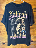2014 Stone Washed Aaliyah Princess of R&B T-Shirt M