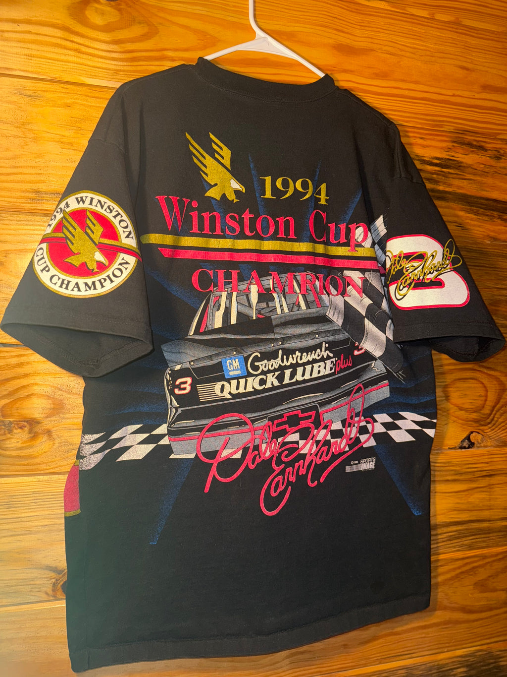 ‘94 Dale Earnhardt Sr 7 Time Winston Cup Champion tee XL