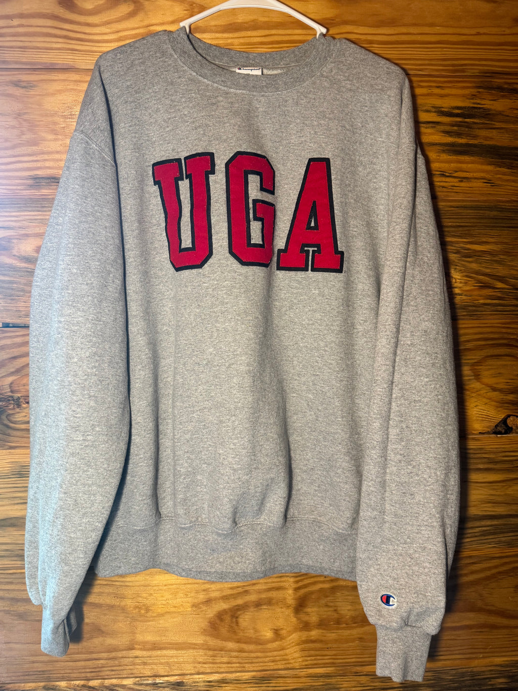 Vtg University of Georgia ‘UGA’ Champion Sweatshirt XL